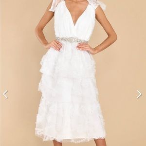 White dress brand new